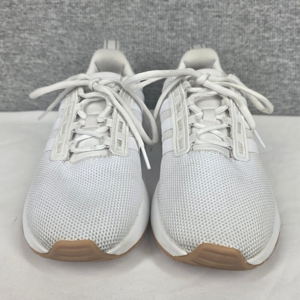 ADIDAS WOMEN’S CLOUDFOAM SUPER WHITE MESH RUNNING SNEAKERS – SIZE 7 (ART GX4007) - Picture 3 of 13